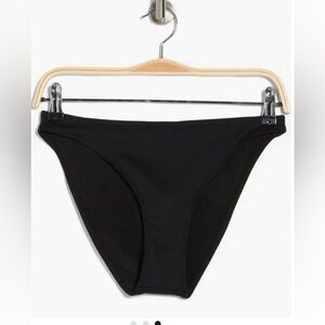 NWT Good American Compression Better Bikini Bottoms in Black
